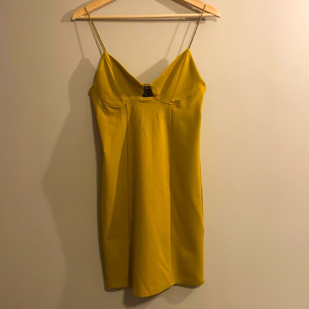 Forever 21 Women’s Dress Citron Yellow Size M